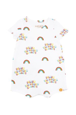 Made For Play - Baby Rainbow Romper by Le Petit Society