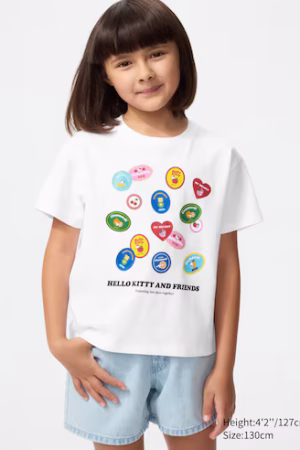 GIRLS Sanrio Characters UT (Graphic T-Shirt) by Uniqlo