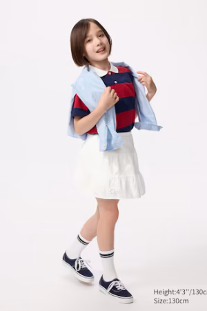 Girls Jersey Mini Skirt by Uniqlo