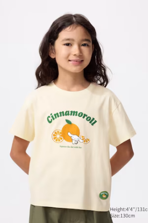 GIRLS Sanrio Characters UT (Graphic T-Shirt) by Uniqlo
