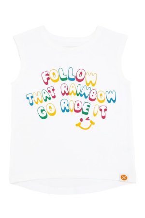 Made For Play - Kids "Follow That Rainbow" Tank Top by Le Petit Society