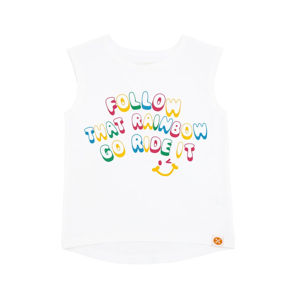 Made For Play - Kids "Follow That Rainbow" Tank Top by Le Petit Society