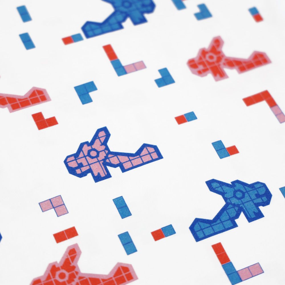 A Singapore Series - Kids Tee in Dragon Playground Print by Le Petit Society - Image 2