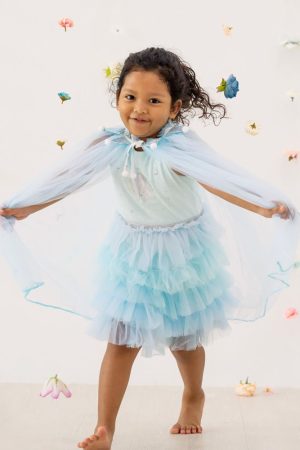 Party Series - Long Cape in Blue by Le Petit Society