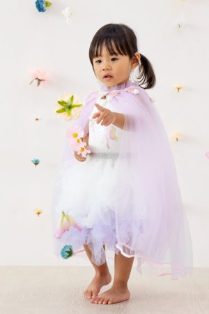 Party Series - Long Cape in Purple by Le Petit Society