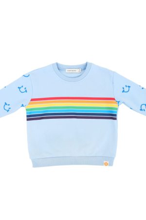 Rainbow Series - Pullover in Baby Blue by Le Petit Society