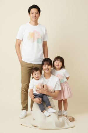 Blissful Blooms Family Tee (Kids & Adults) by Mimimono