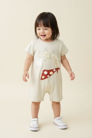 Year of the Horse Baby Romper by Mimimono
